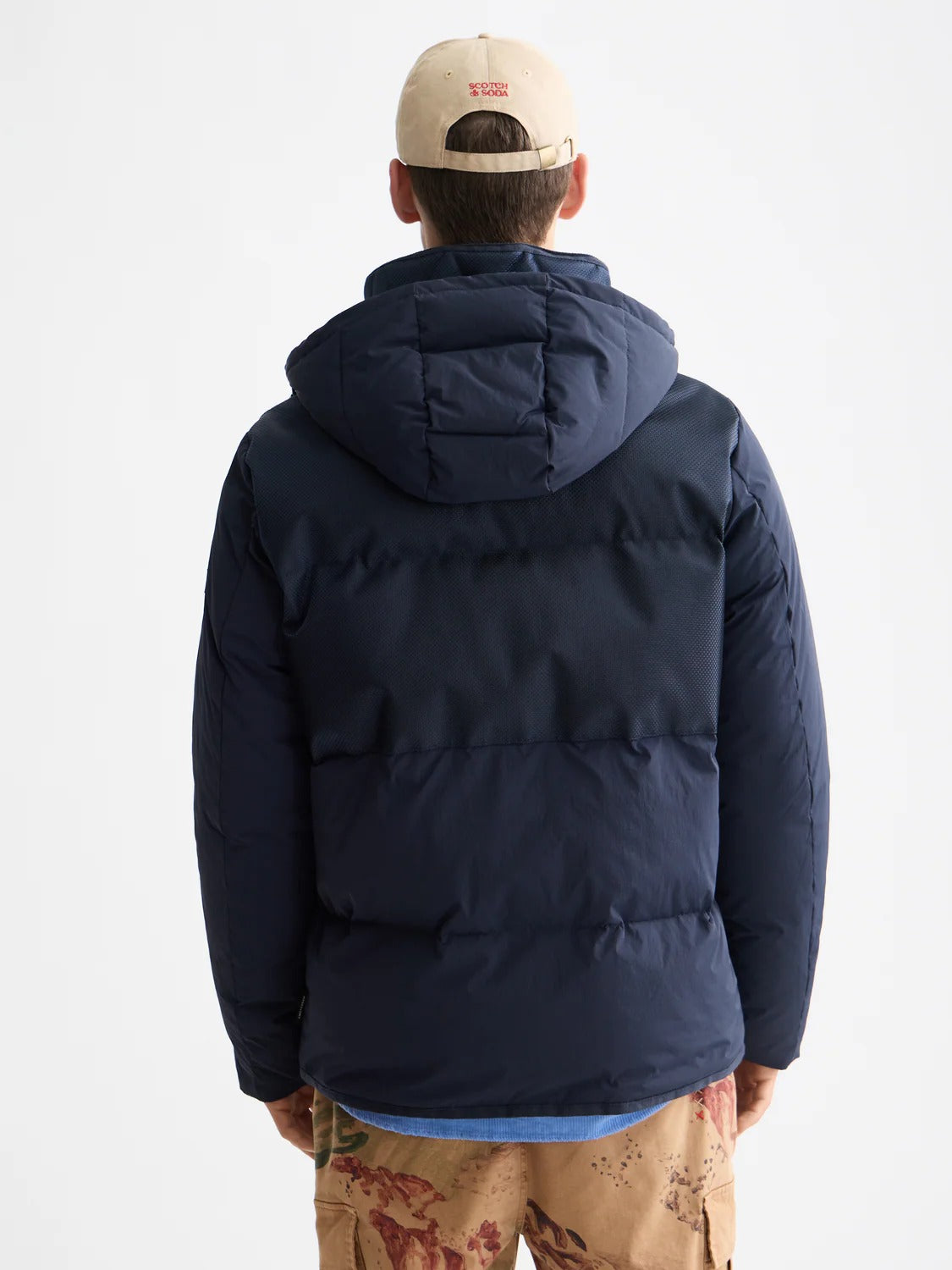 Scotch Soda Hooded Puffer Jacket
