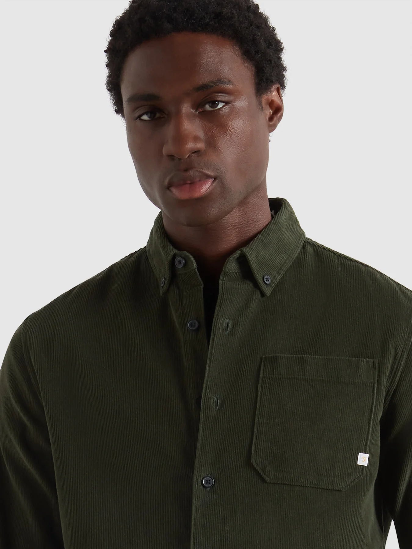 Farah Spencer Casual Fit Corduroy Shirt
