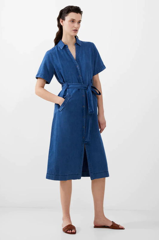 French Connection Zaves Chambray Denim Dress
