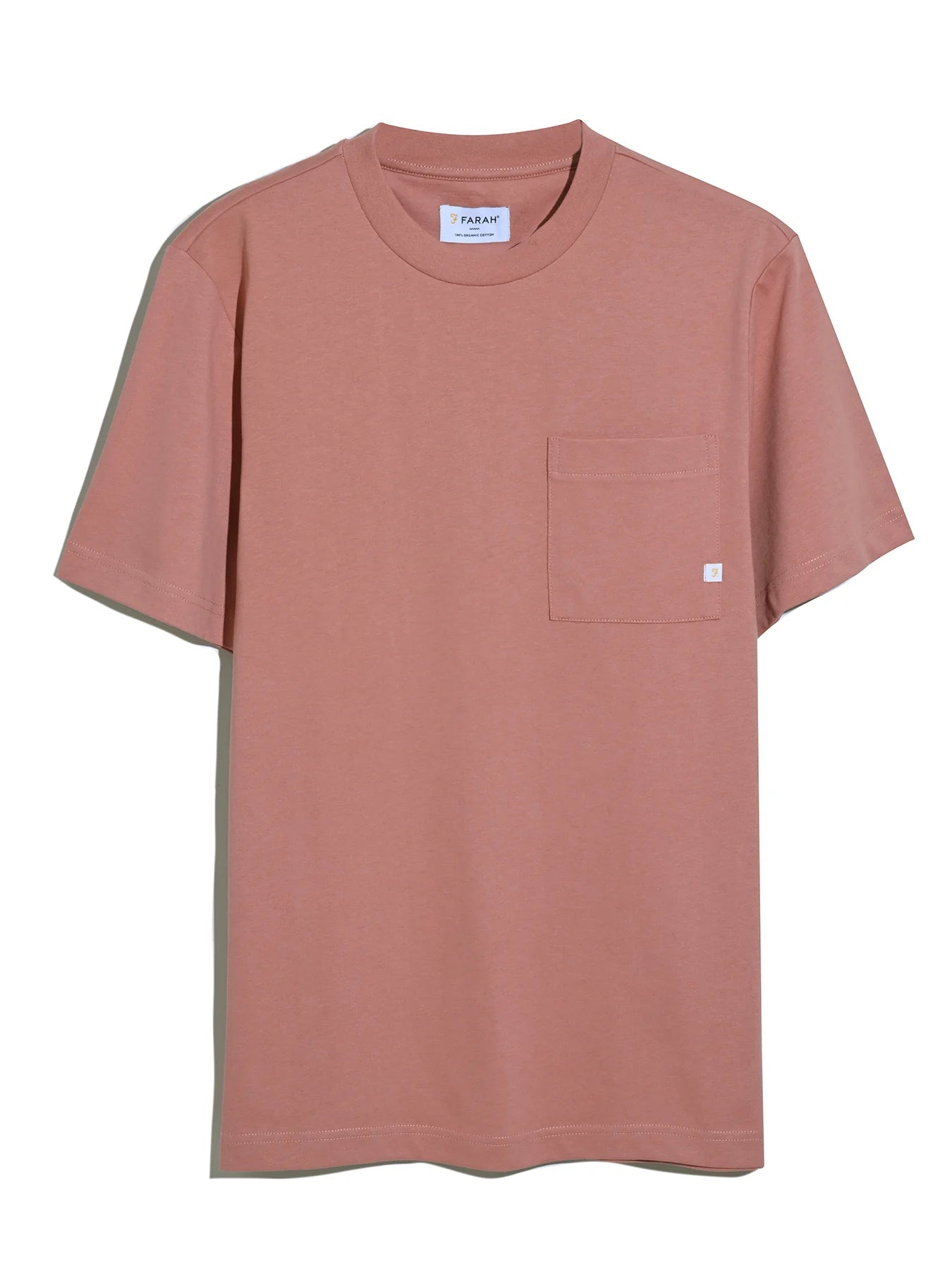 Stacy Pocket T-Shirt In Varsity Pink