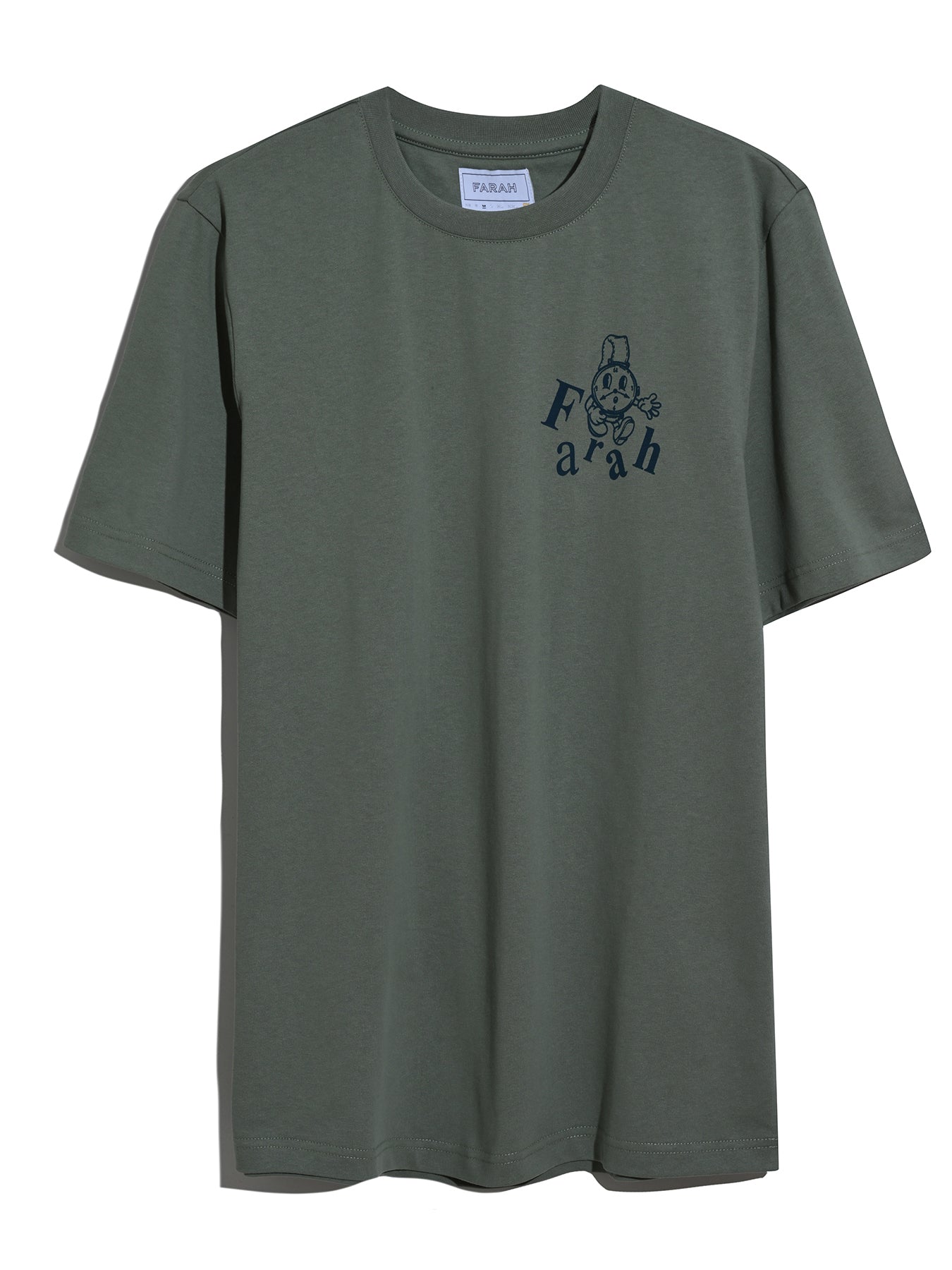 Farah Marcham Graphic T-Shirt In Tarragon Green