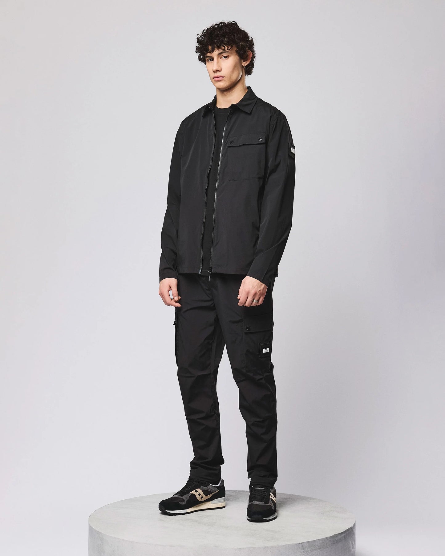 Weekend Offender Southbank Over-Shirt Black