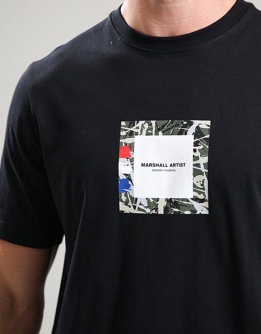 Marshall Artist Adored Box Logo T-Shirt // Black