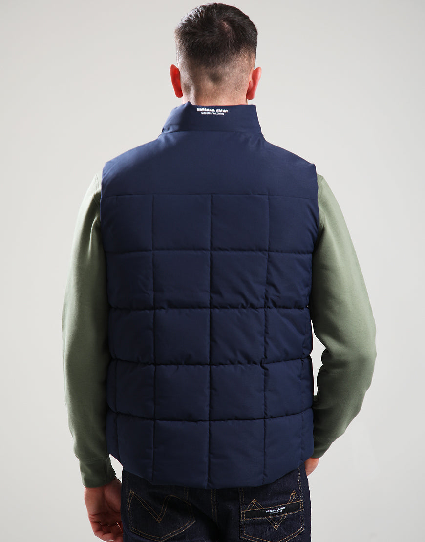 Marshall Artist Capilano Bubble Vest // Navy
