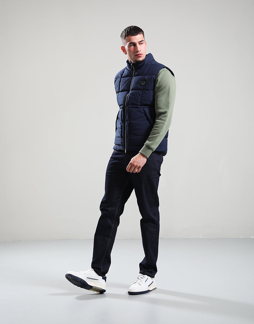 Marshall Artist Capilano Bubble Vest // Navy
