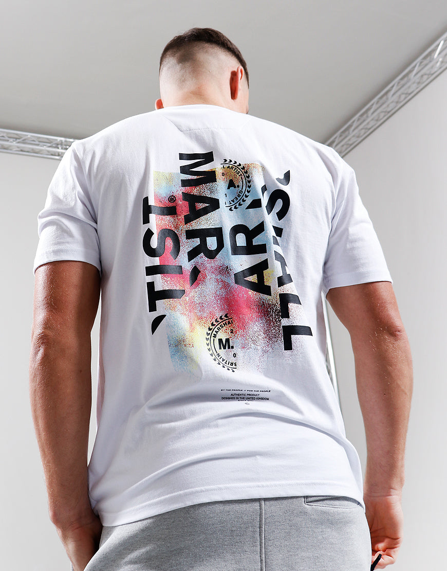 Marshall Artist Fragment T-Shirt // White