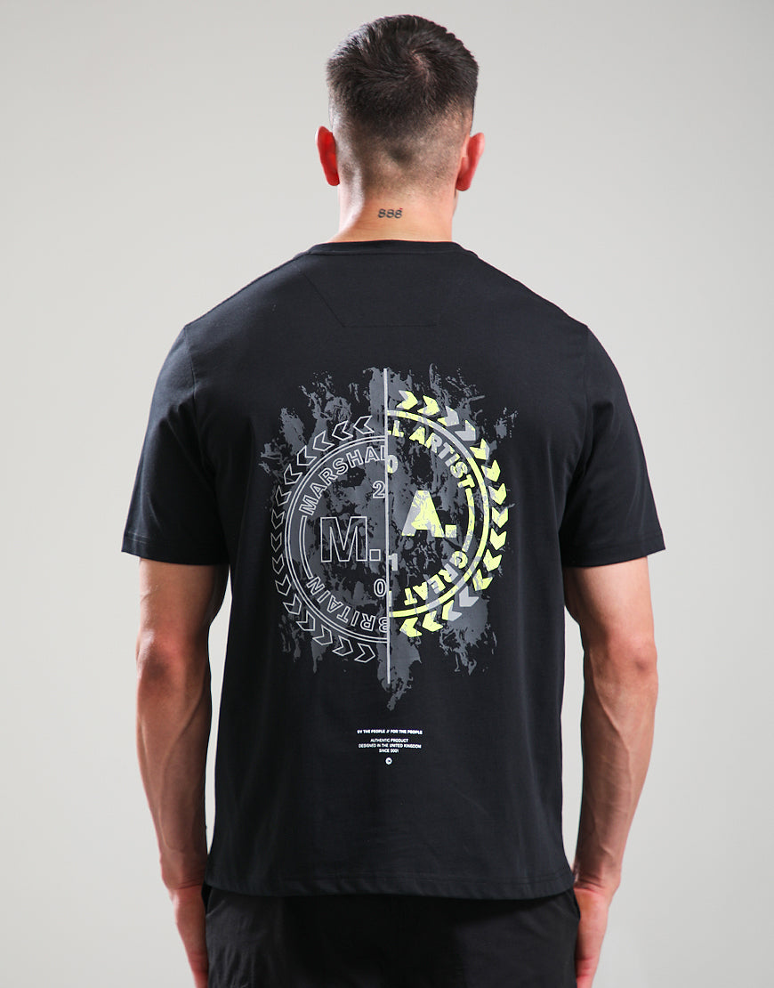 Marshall Artist Photek Back Print T-Shirt // Black