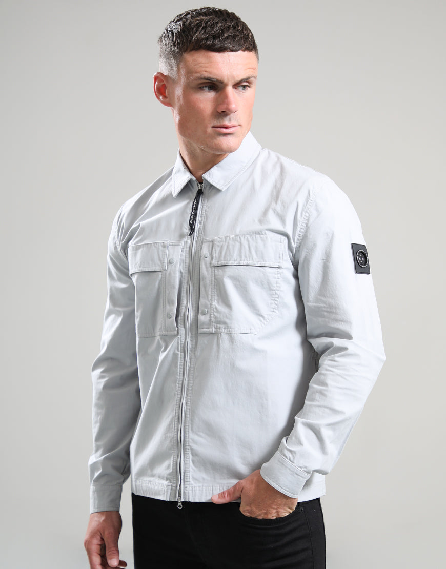 Marshall Artist Stratton Overshirt // Ghost Grey