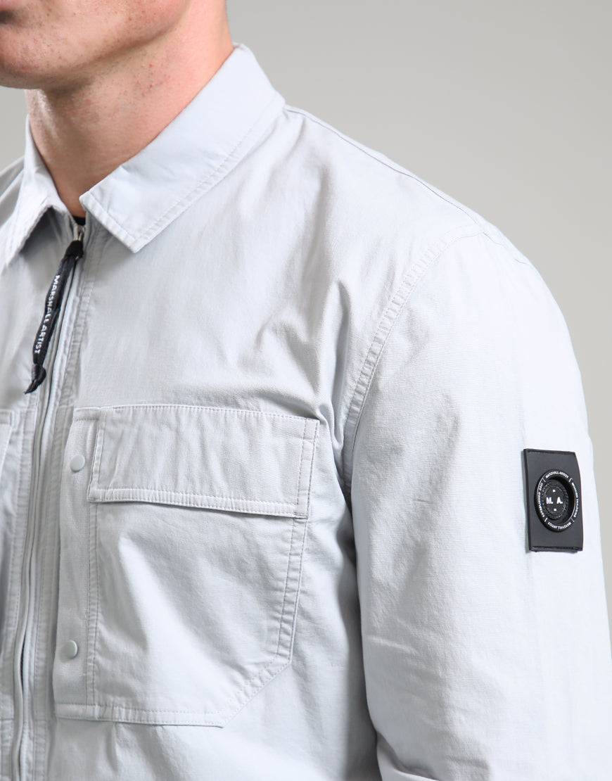 Marshall Artist Stratton Overshirt // Ghost Grey
