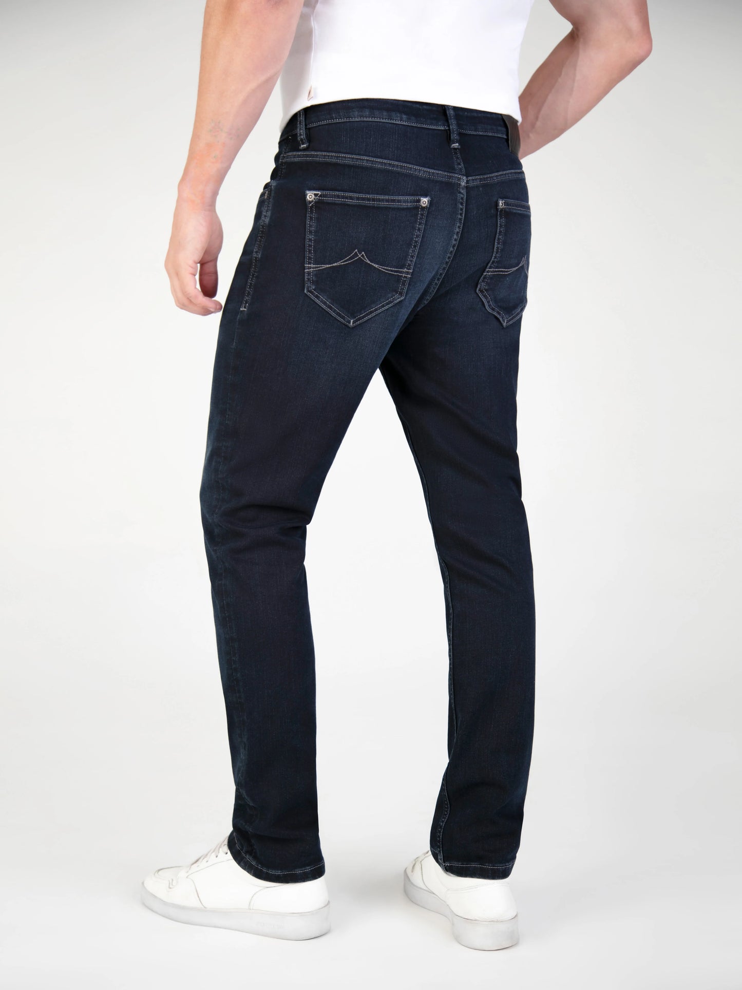 Mish Mash 1984 Tapered Fit Mirage Blue Black Jean