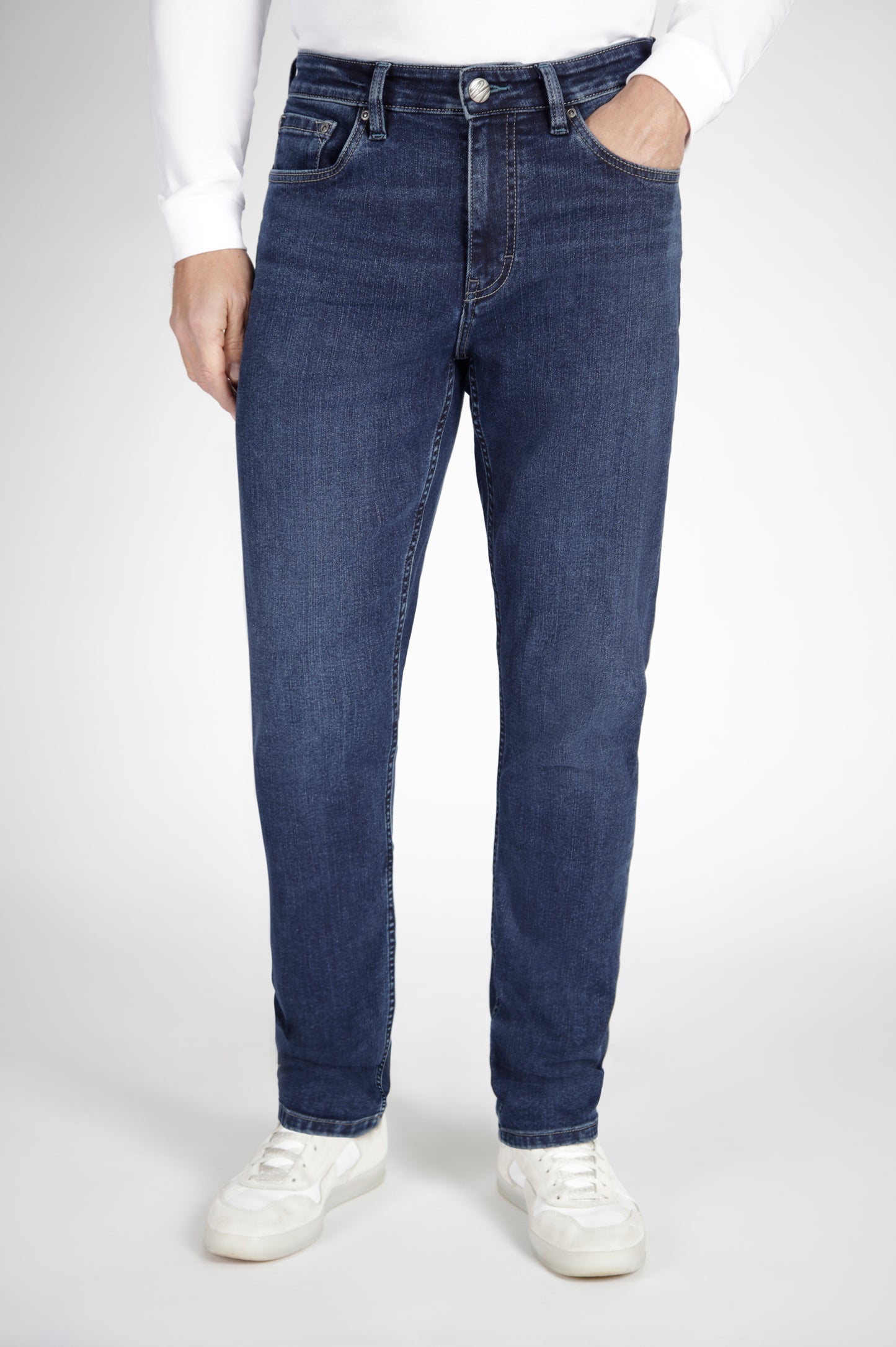 Mish Mash 1984 Tapered Fit Mirage Mid Blue Jean