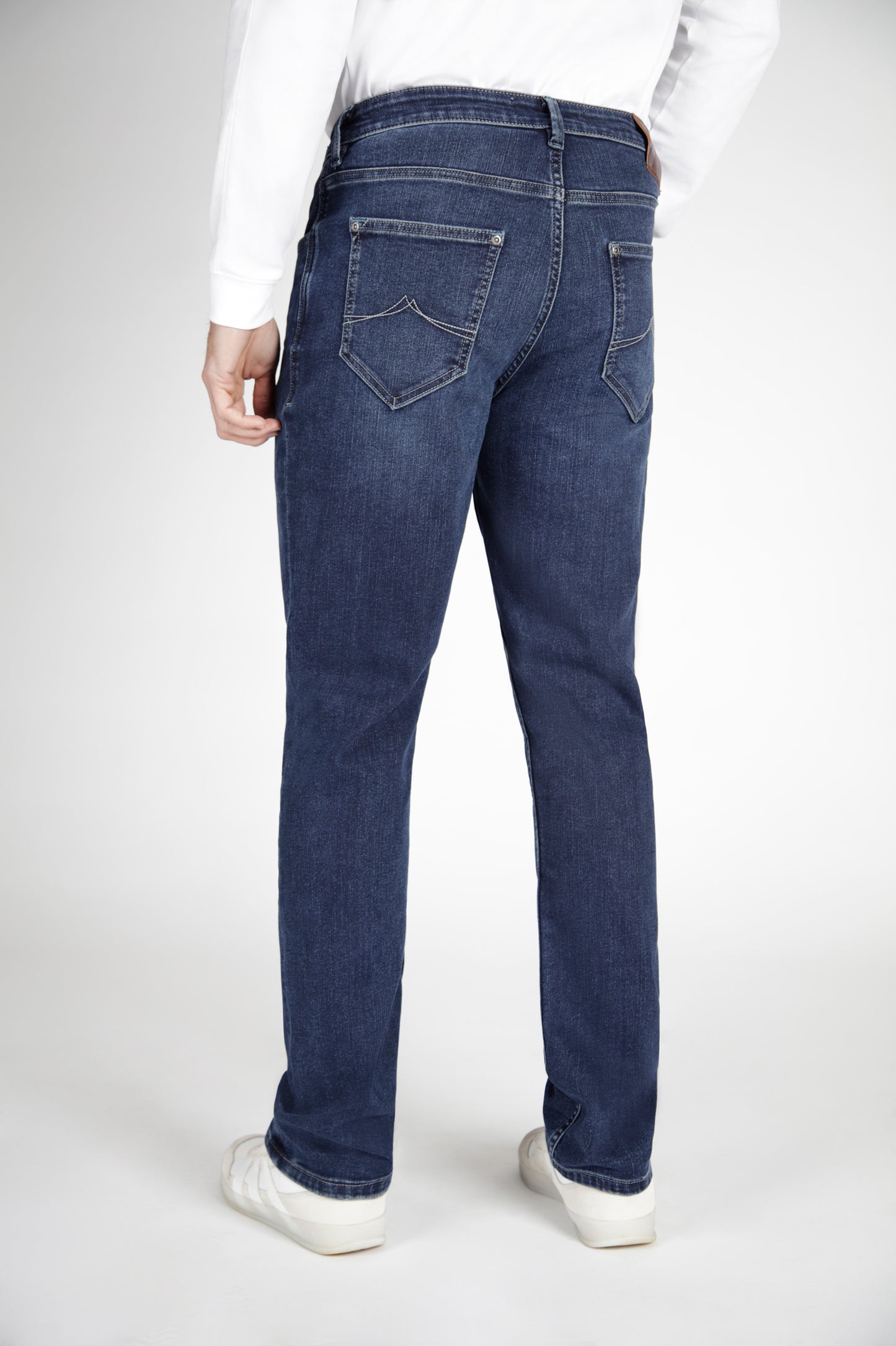 Mish Mash 1984 Tapered Fit Mirage Mid Blue Jean
