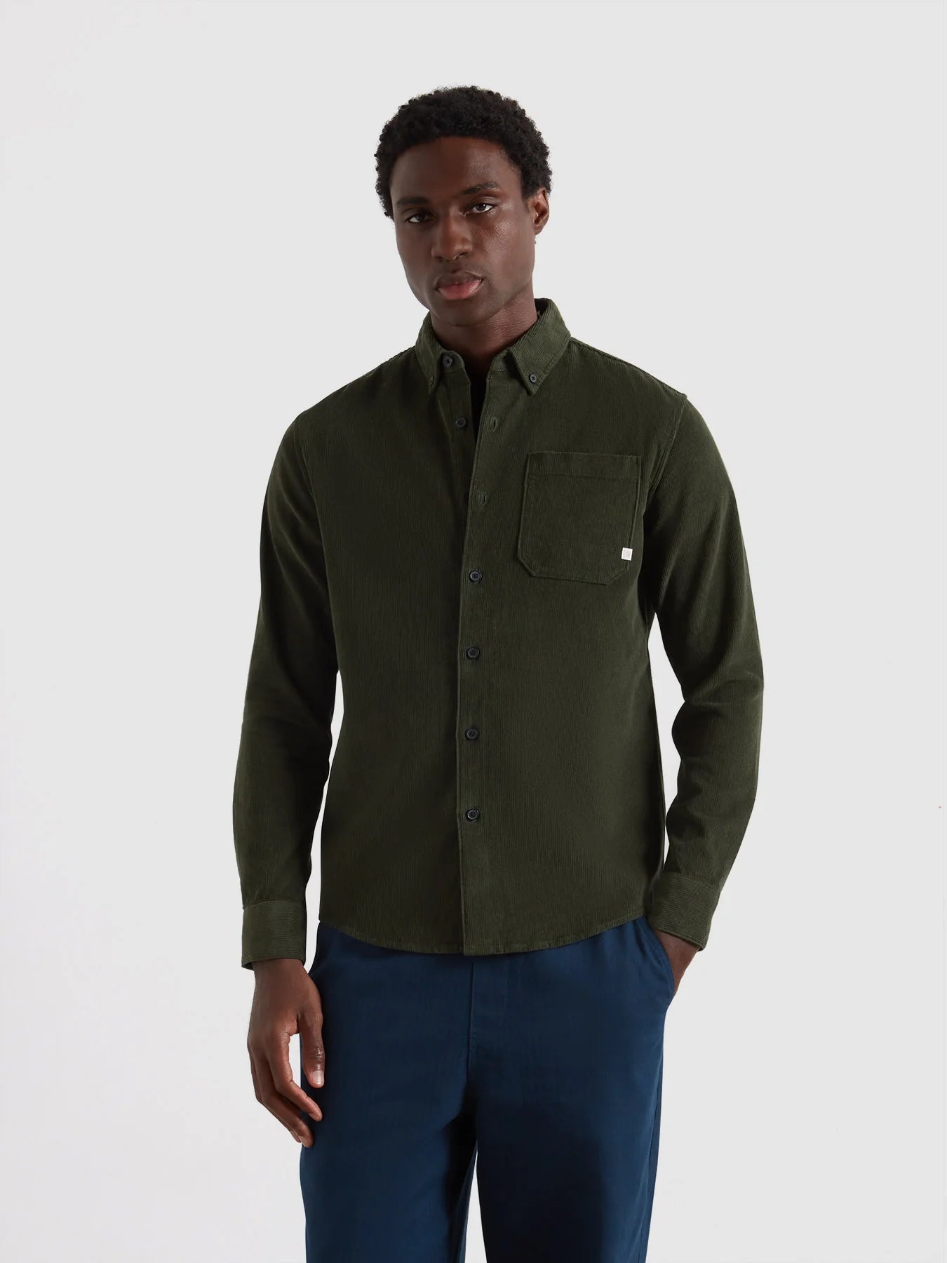 Farah Spencer Casual Fit Corduroy Shirt
