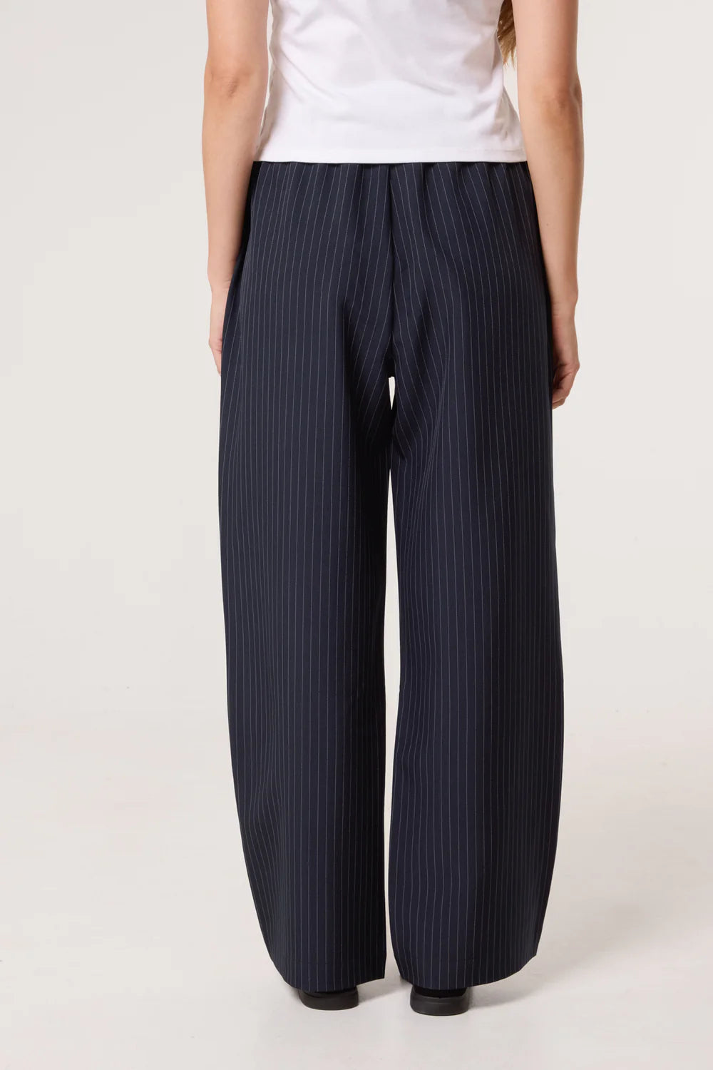 Nova of London Elasticated Waist Pinstripe Trouser