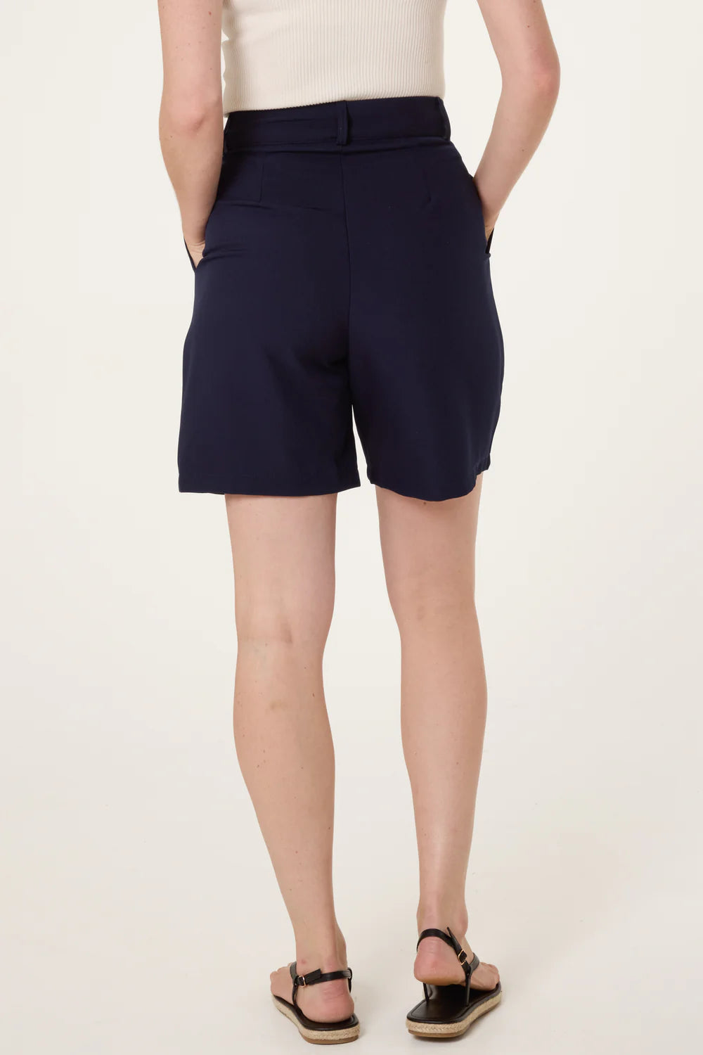 Nova of London High Waisted Tailored Shorts