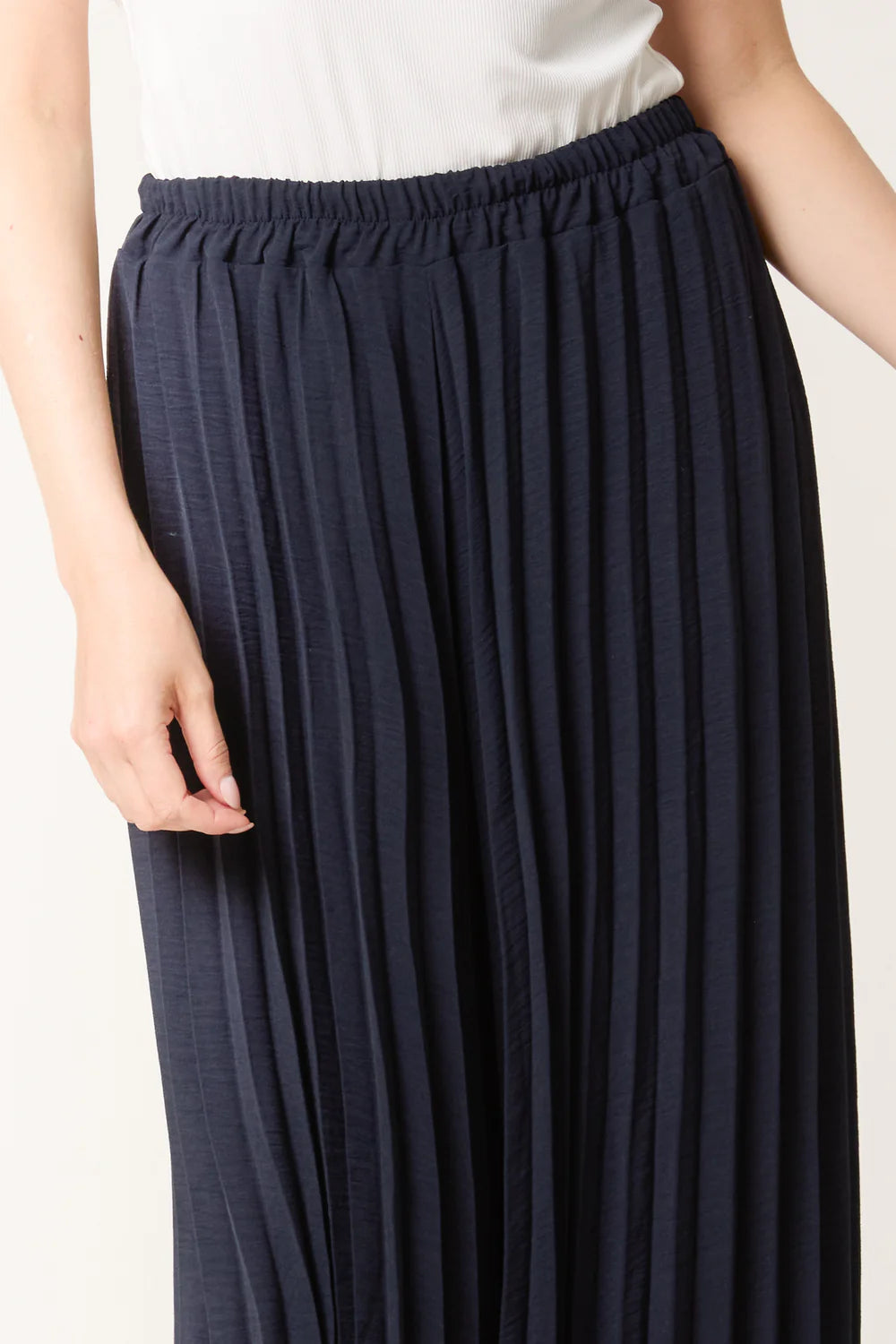 Nova of London Wide Leg Plisse Trousers