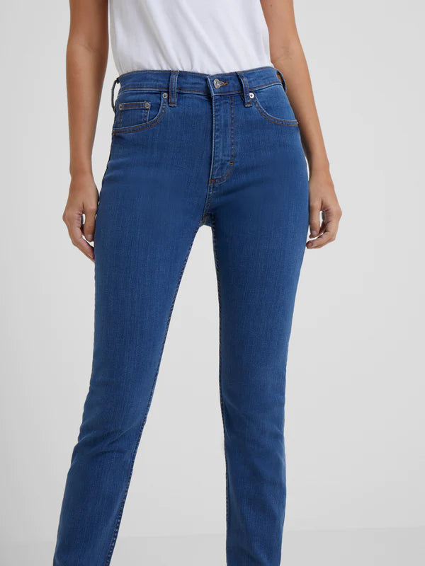 French Connection Rebound Response Skinny Jeans 30 Inch Mid Wash