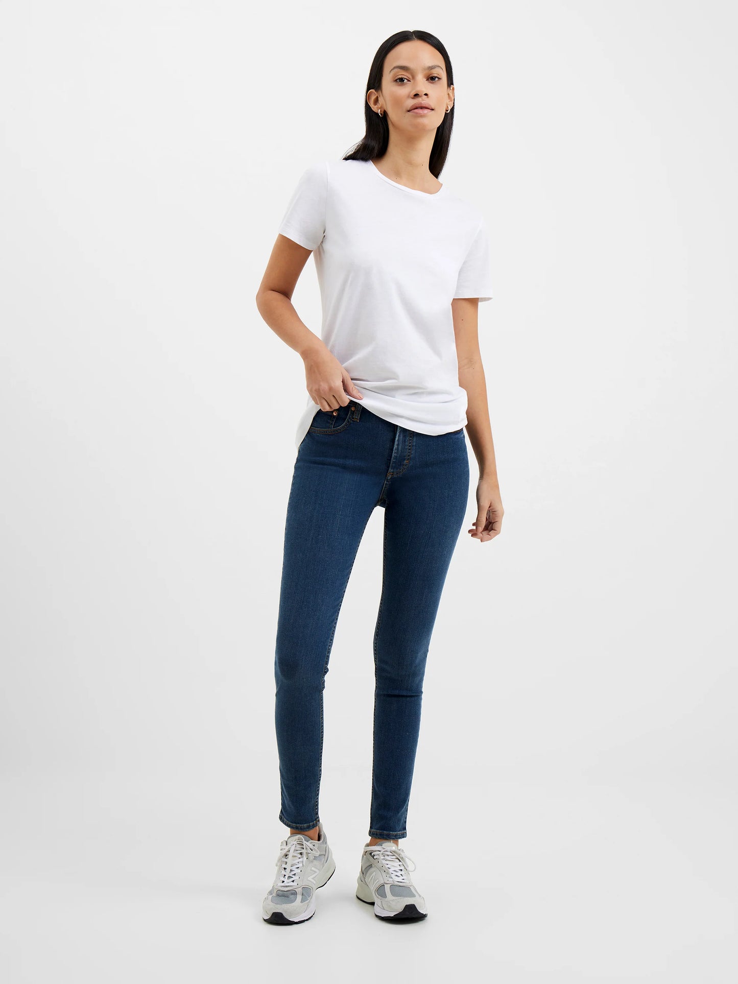 French Connection Rebound Skinny Mid Wash