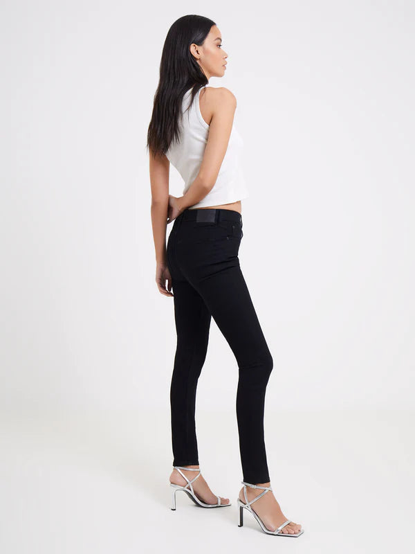 French Connection Rebound Skinny Black Jeans