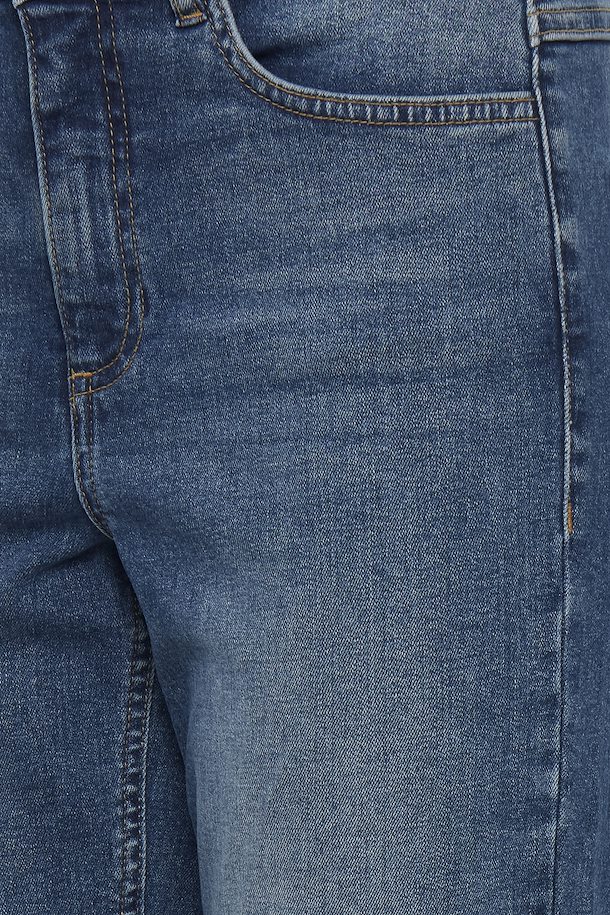 Ichi Twiggyih Raven Jeans Medium Blue