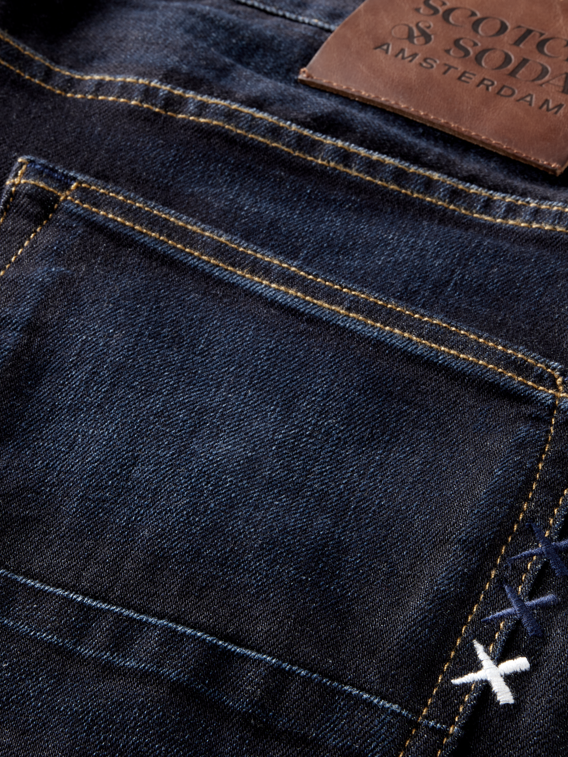 Scotch and Soda Ralston Beaten Blue