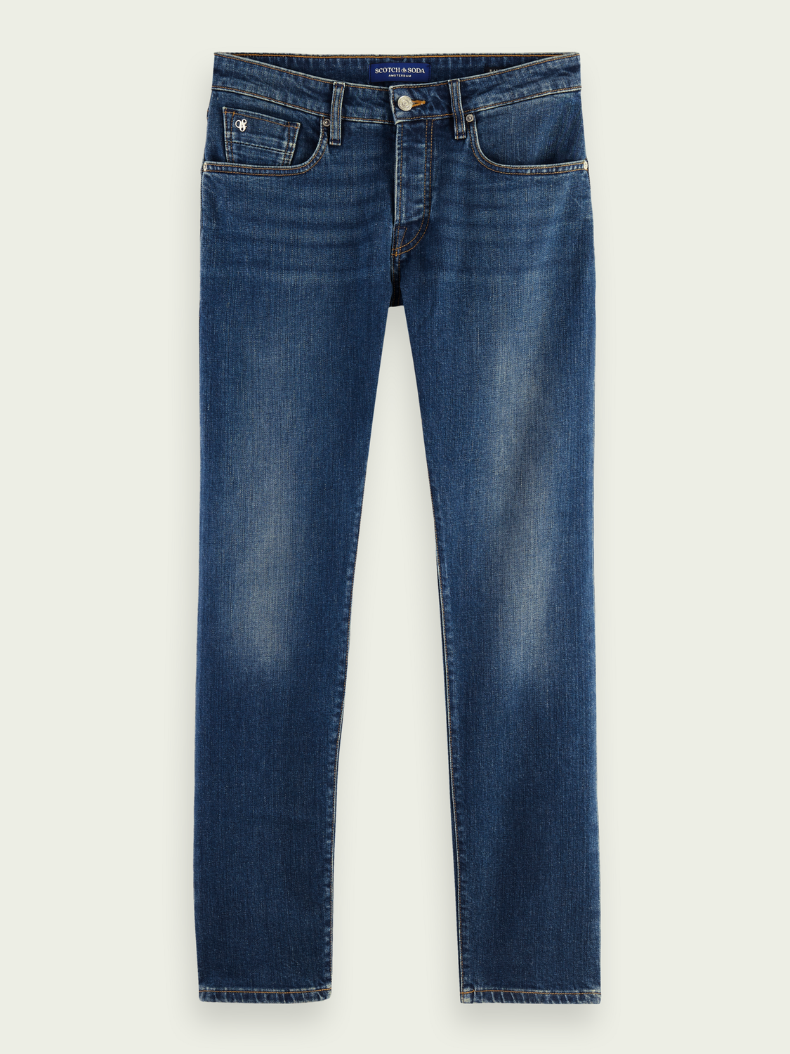 Scotch and Soda Ralston regular slim fit organic cotton jeans