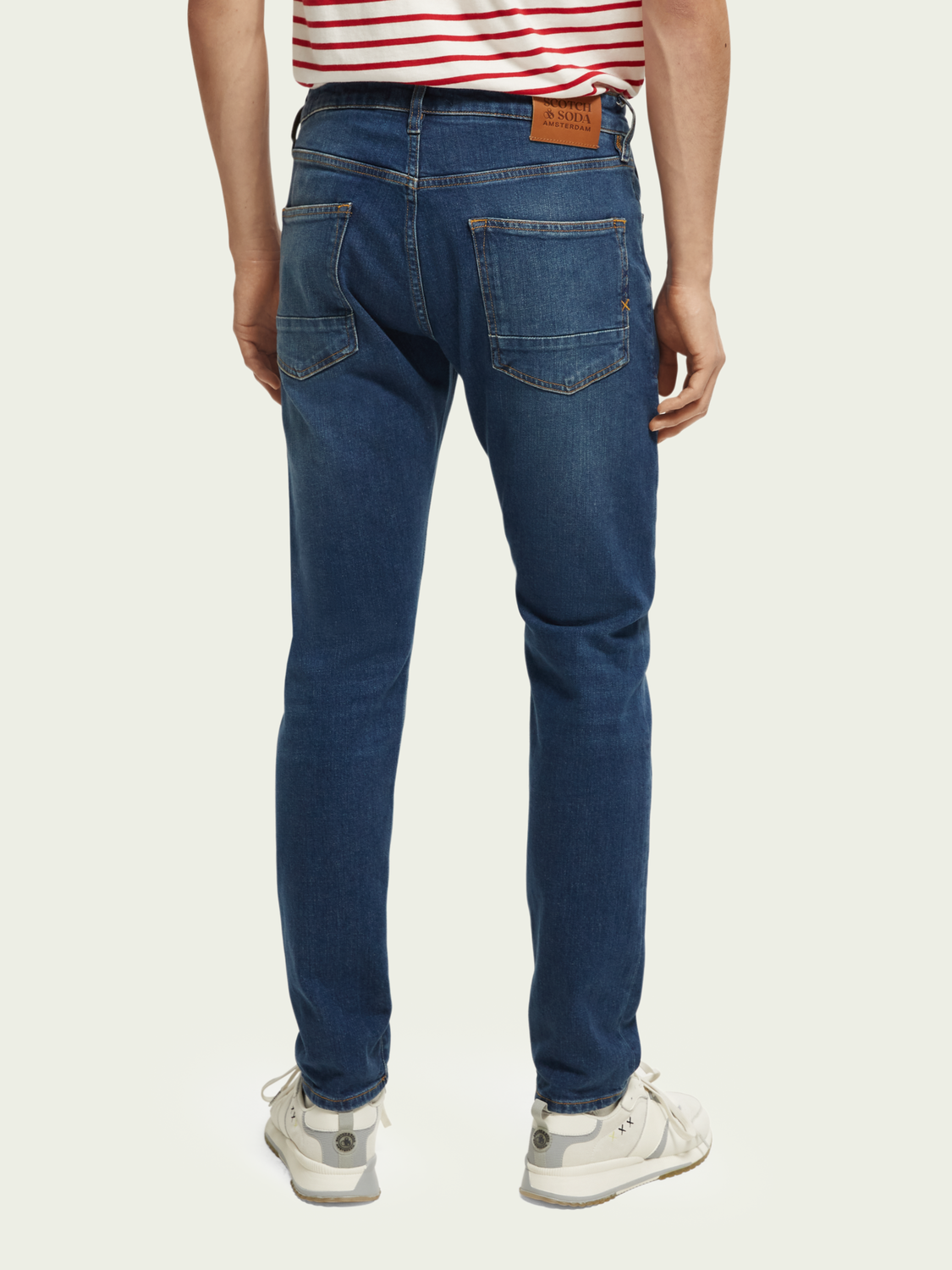 Scotch and Soda Ralston regular slim fit organic cotton jeans
