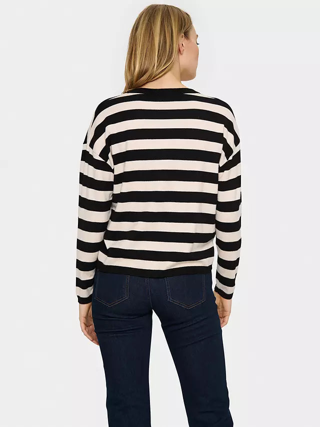 Saint Tropez Fikam V-Neck Jumper