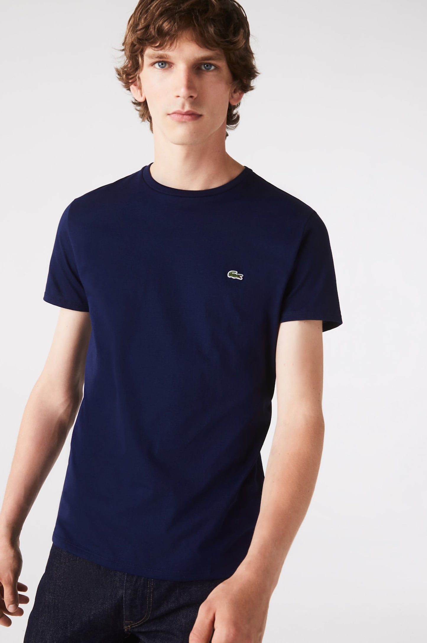 Lacoste Crew Neck Pima Cotton Jersey T-shirt