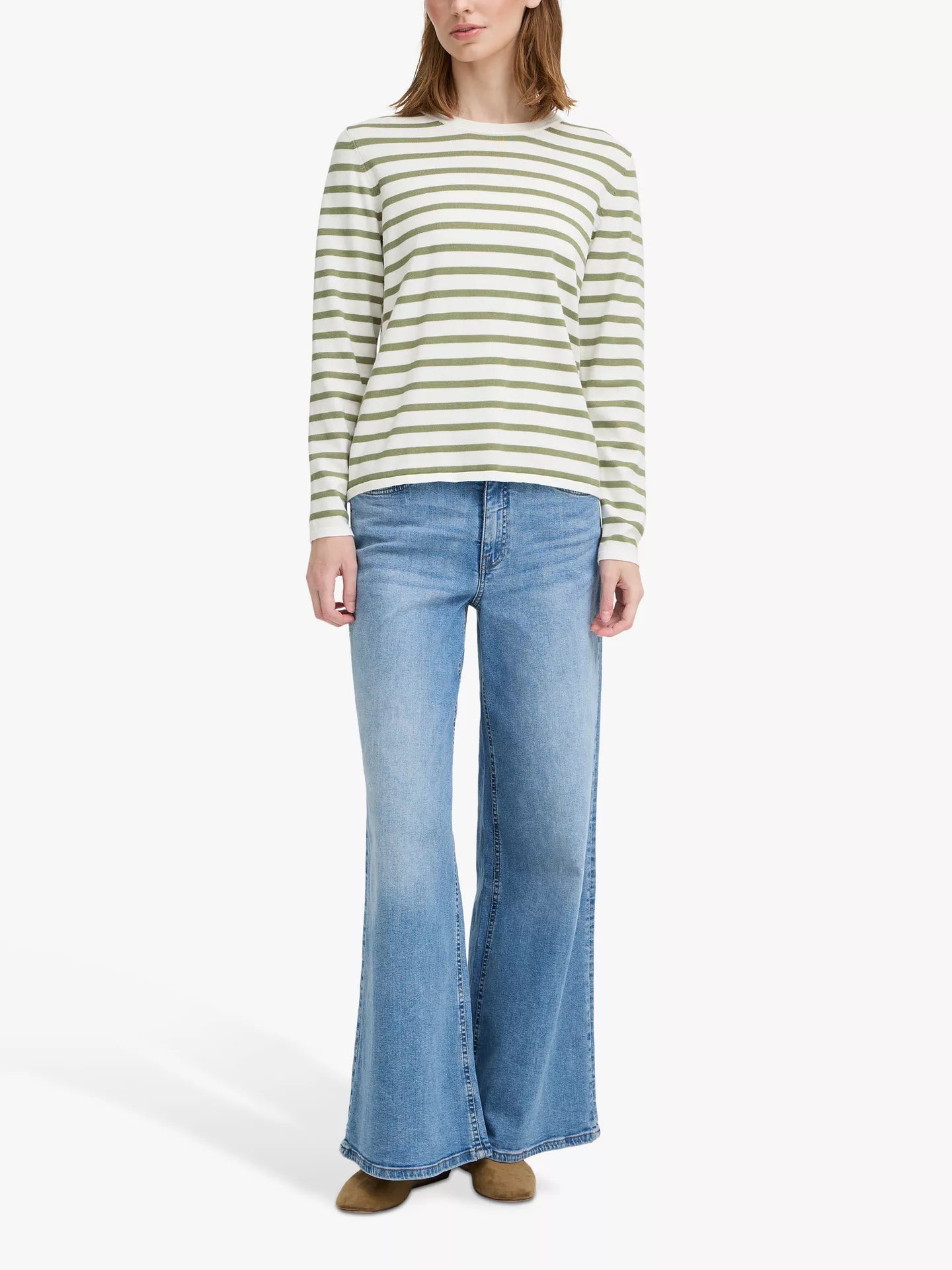 Ichi Luls Stripe Jumper
