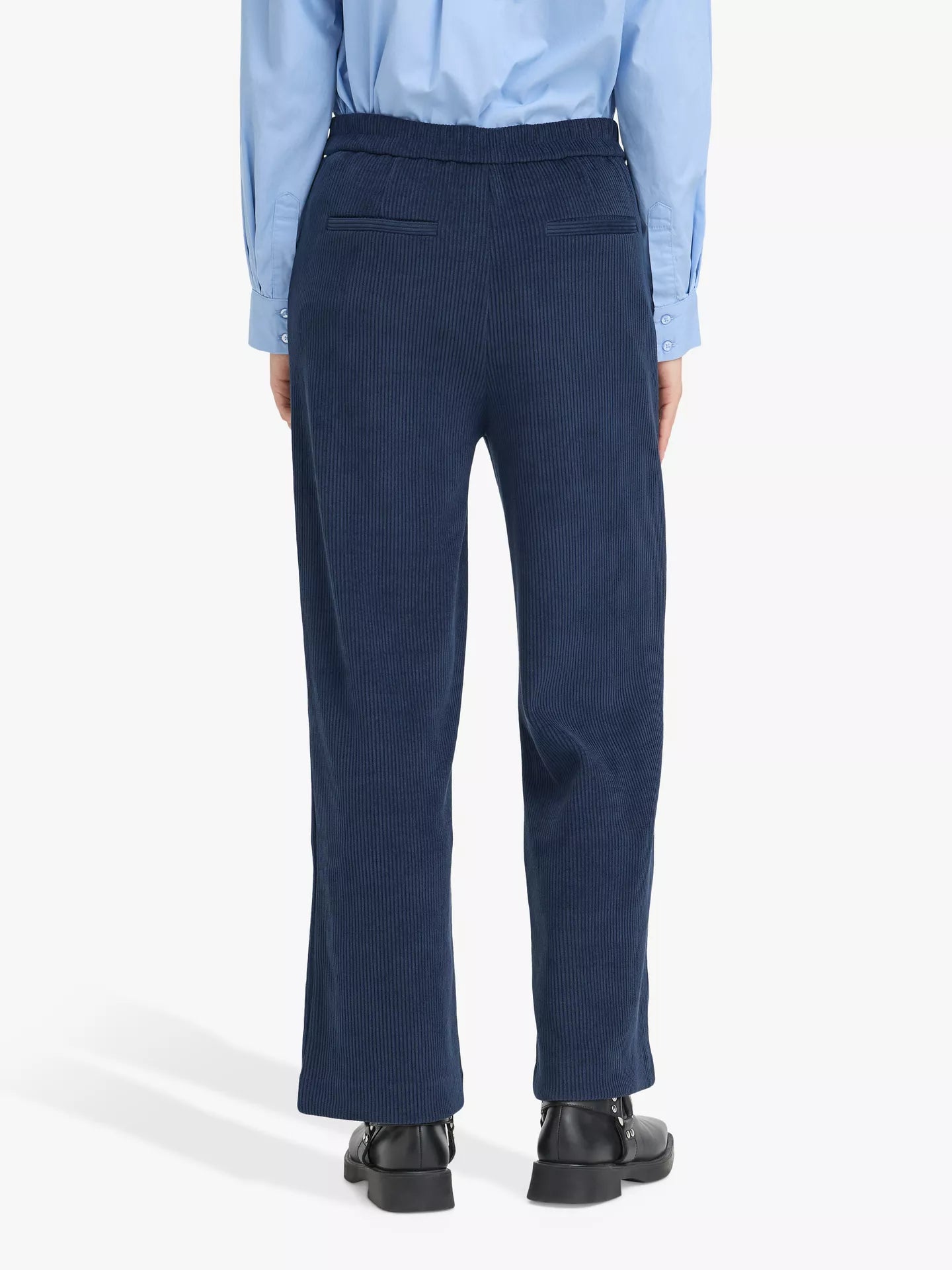 Ichi Kate Corduroy Wide Leg Trousers
