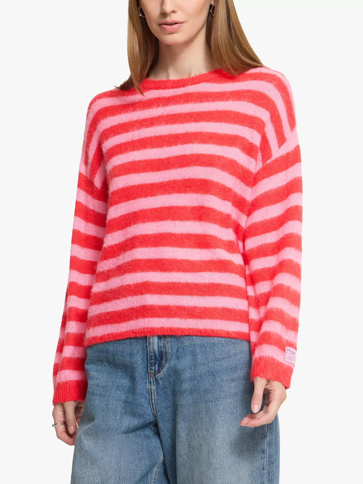 ICHI IhBlush Striped Jumper