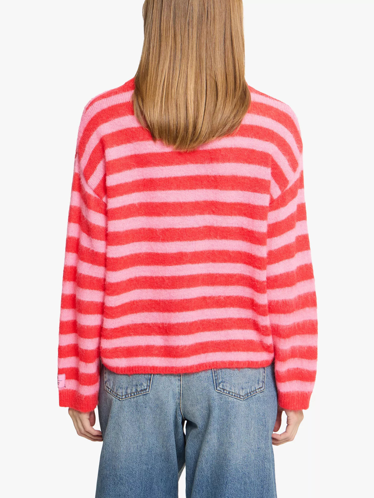 ICHI IhBlush Striped Jumper