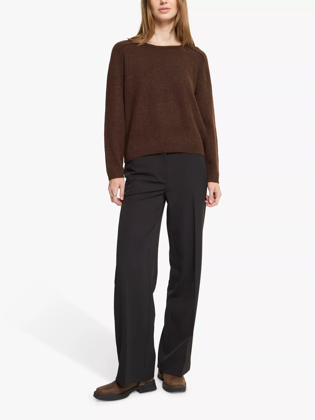 Ichi IhDasila Long Sleeve Knit Jumper