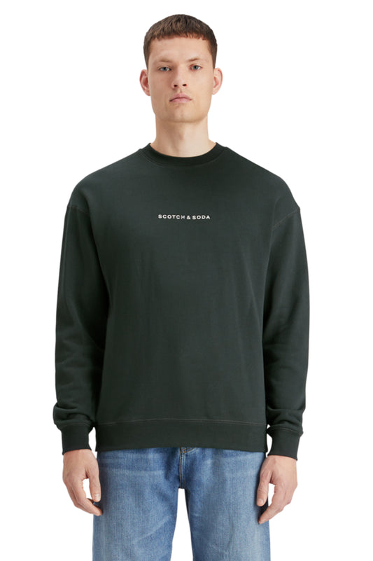 Scotch & Soda Essential - Relaxed fit logo sweatshirt