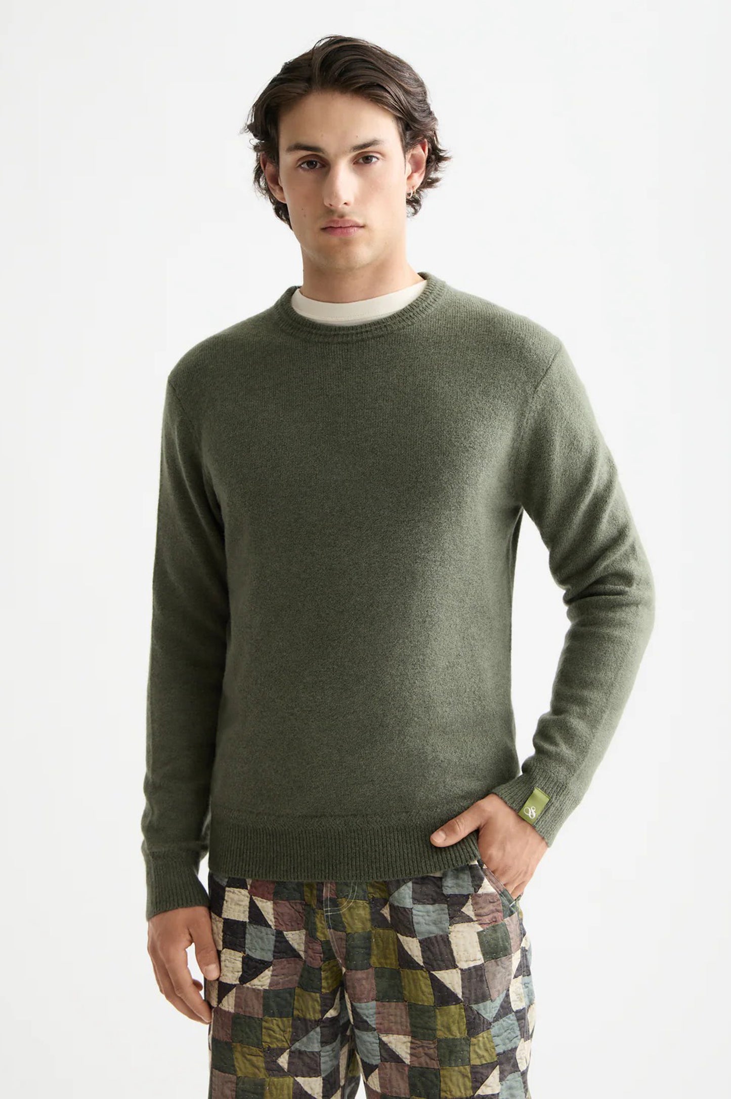 Scotch Soda Soft knit regular fit crew neck