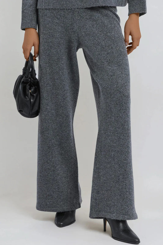Religion Lucious Knitted Pant Charcoal