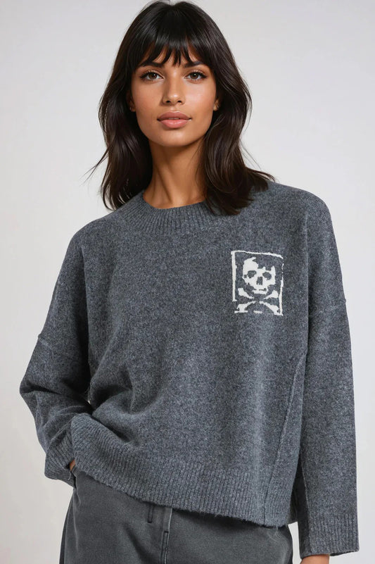 Religion Luscious Jumper Charcoal