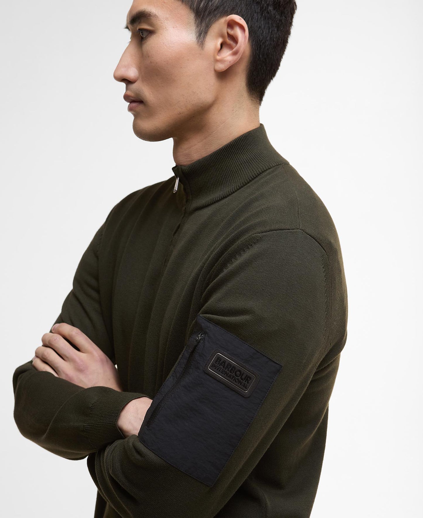 Barbour International Blades Half-Zip Jumper