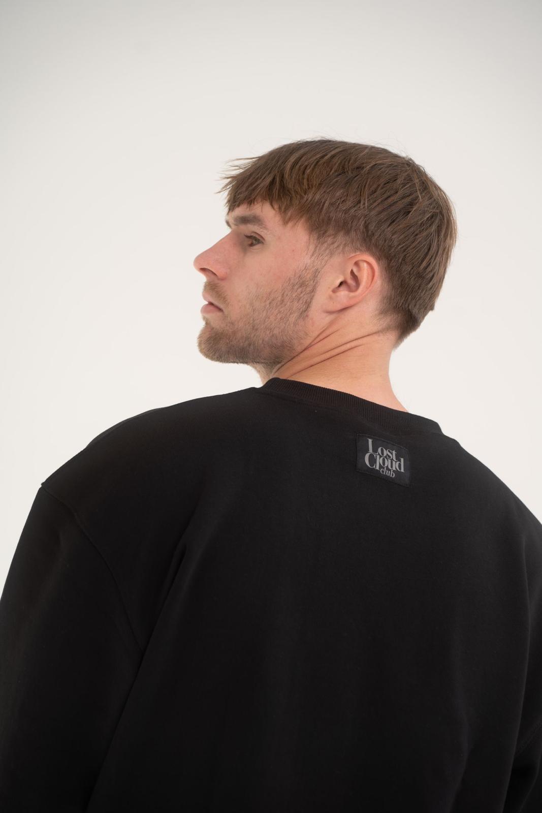 Lost Cloud Club Cirro Sweatshirt in Black