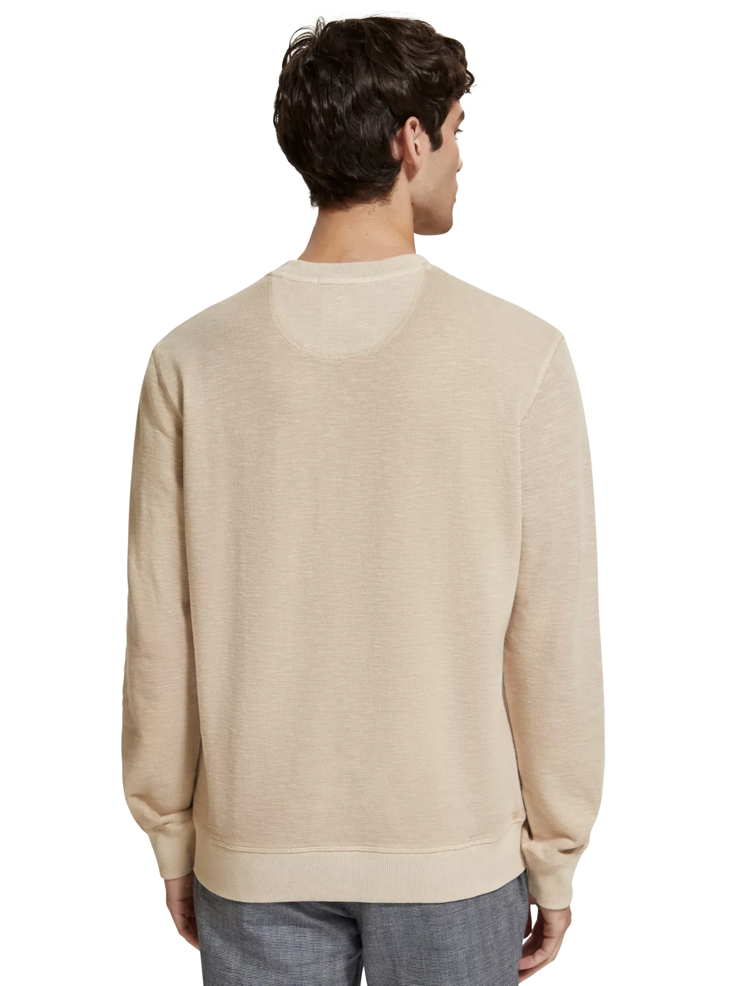 Scotch & Soda Garment-dyed crewneck sweatshirt