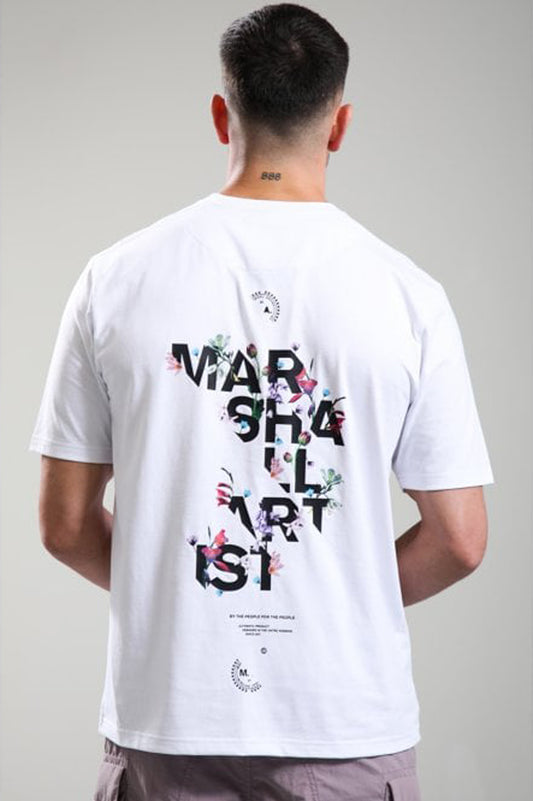 Marshall Artist Renaissance Floral Back Print T-Shirt