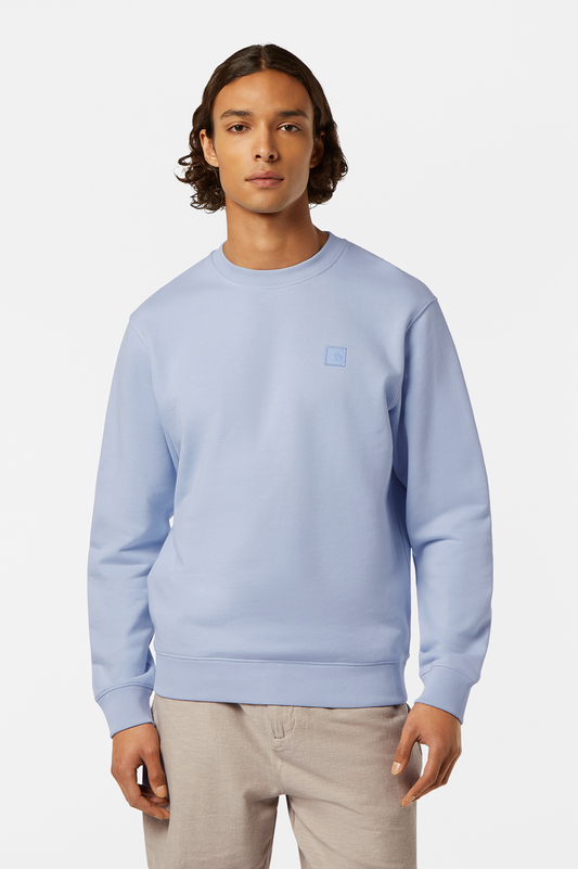 Scotch and Soda Seasonal core - Regular fit logo sweatshirt