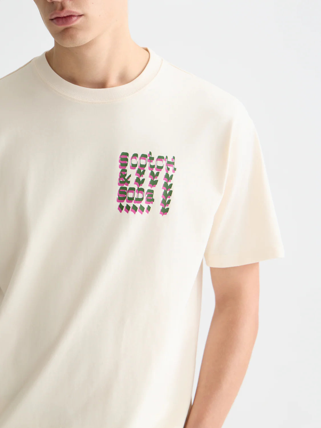 Scotch and Soda Artwork relaxed T-shirt