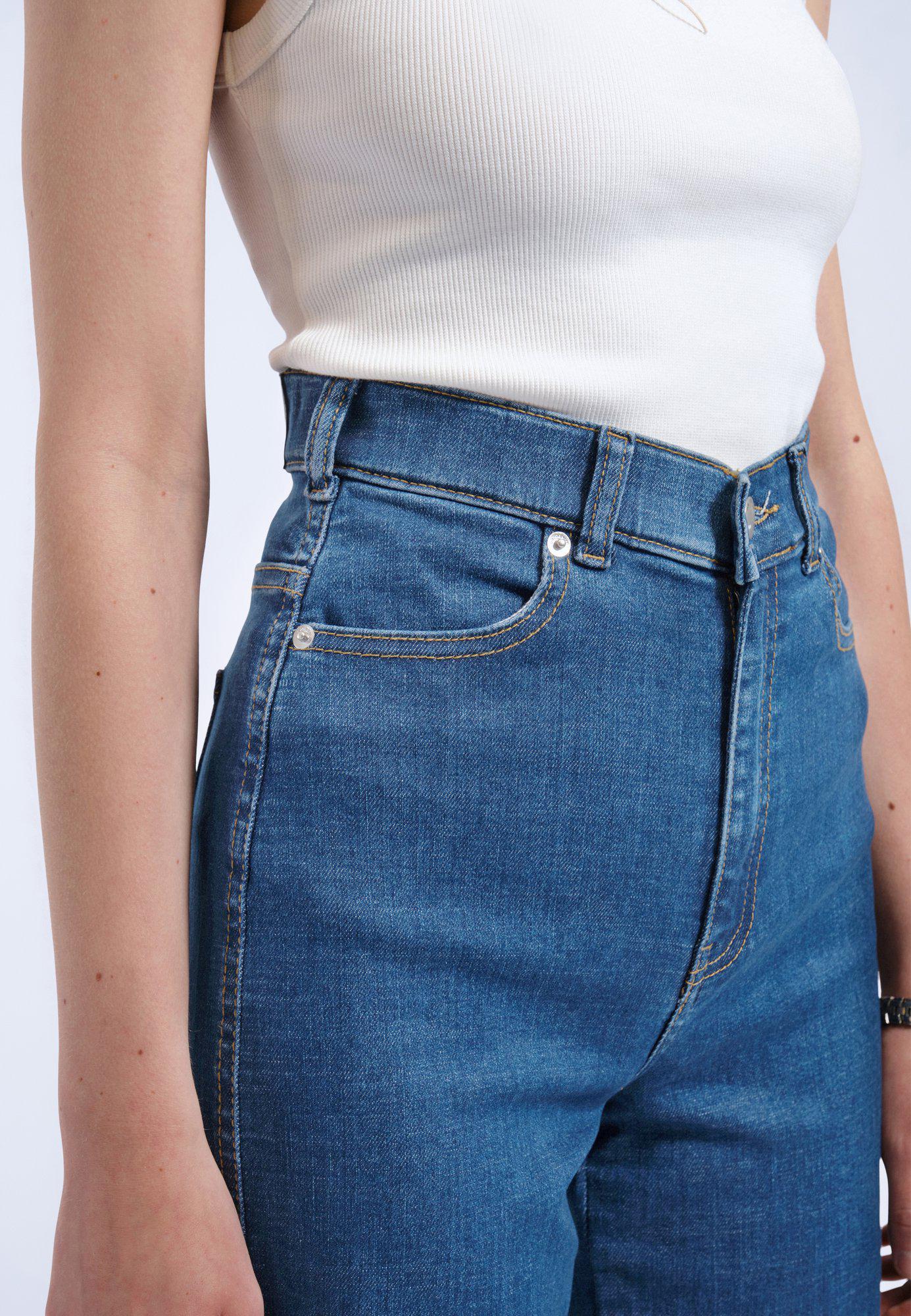 Dr. Denim Moxy Straight - Vale Mid Plain
