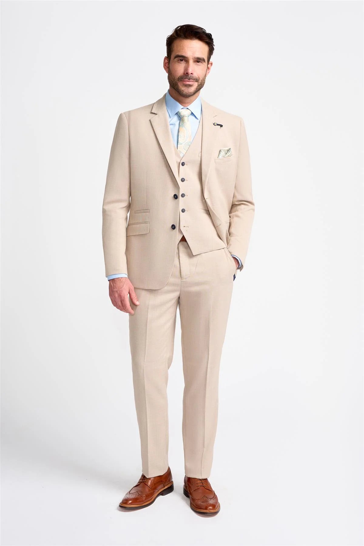 Cavani Miami Beige Blazer