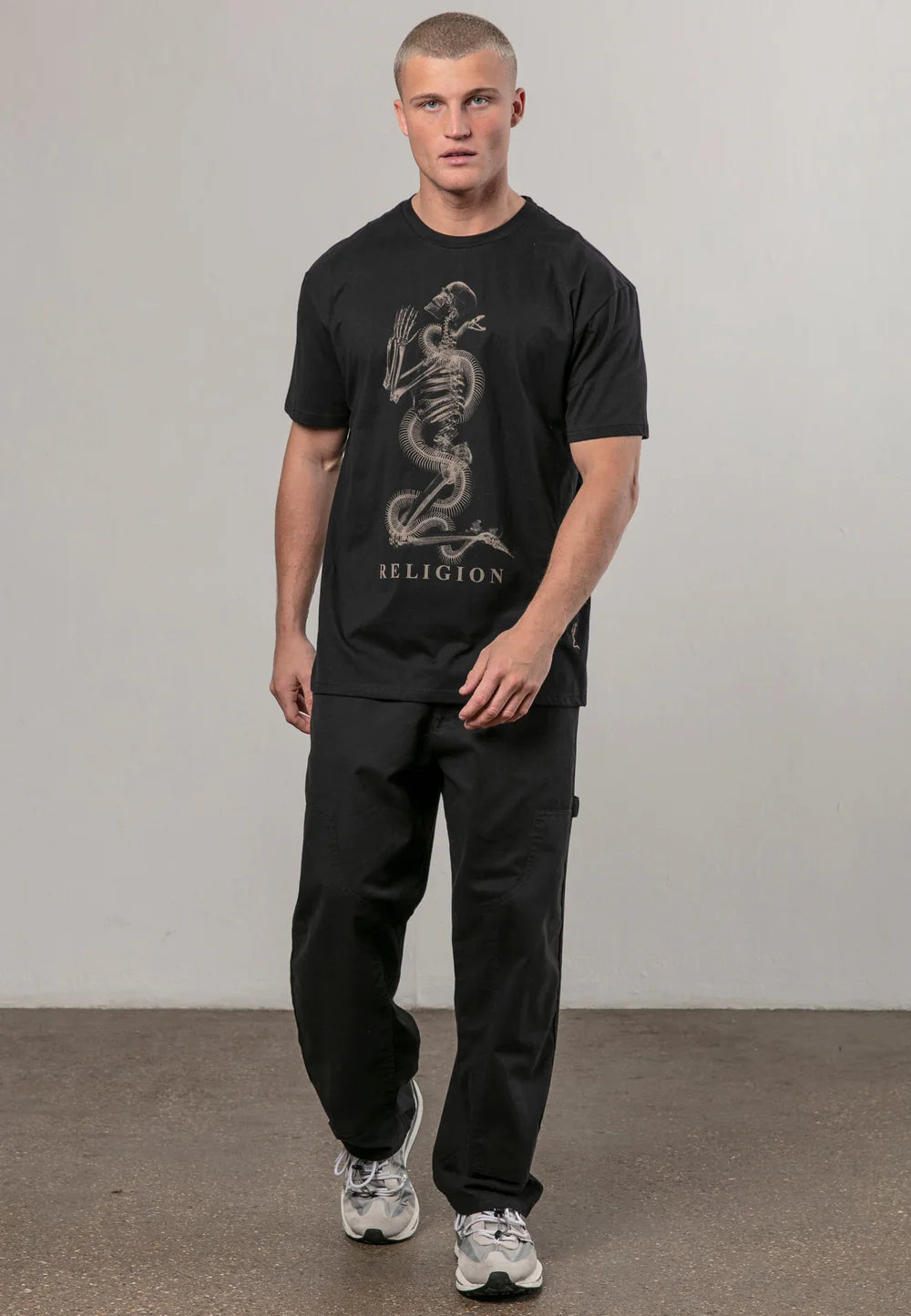 Men's Religion X-Ray Skel N Snake Tee