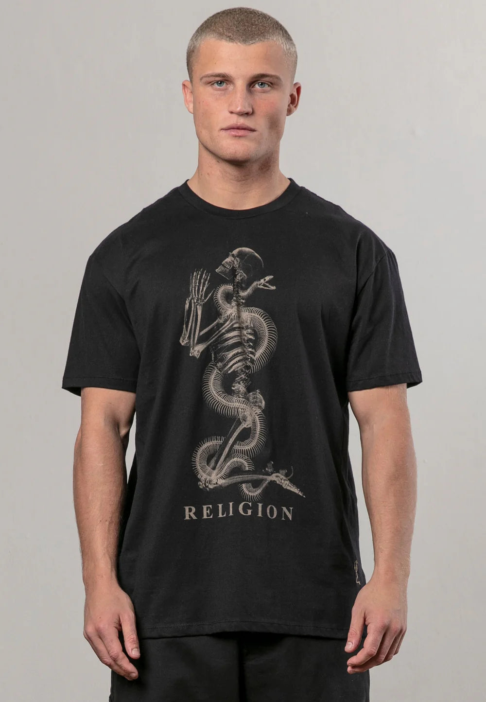 Men's Religion X-Ray Skel N Snake Tee