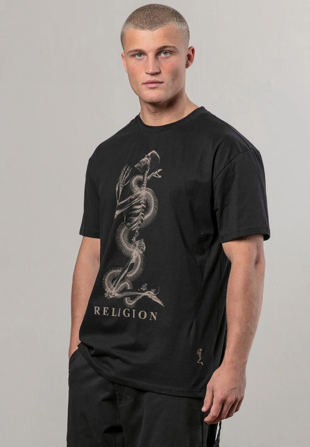 Men's Religion X-Ray Skel N Snake Tee