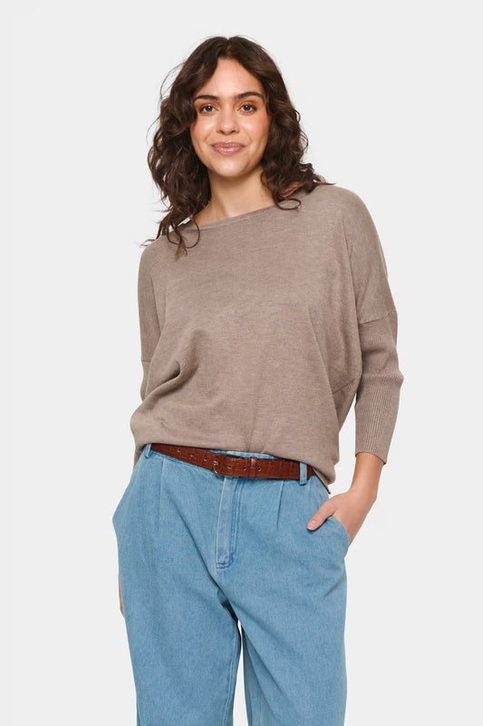 Saint Tropez MilaSZ R-Neck Pullover